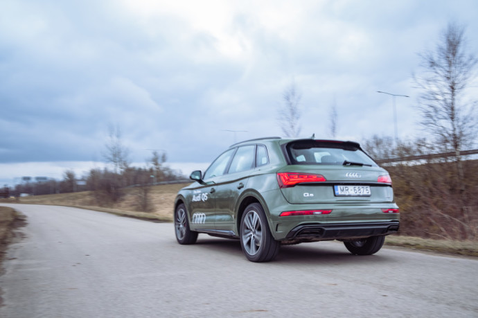 Atnaujintos „Audi Q5“ testas
