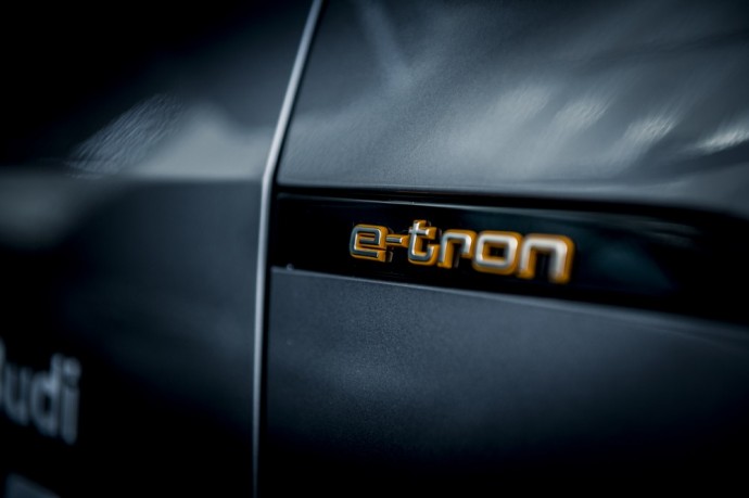 Elektra varomas „Audi e-Tron“ pristatymas