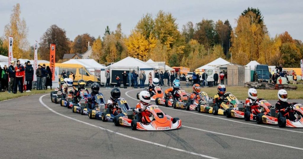 Rokas Baciuška è diventato sponsor del campionato lituano di karting