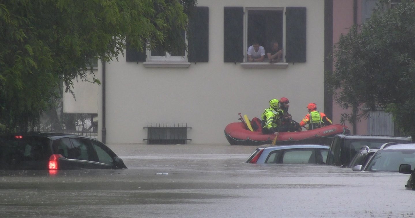 Cinque persone sono morte in Italia a causa delle piogge