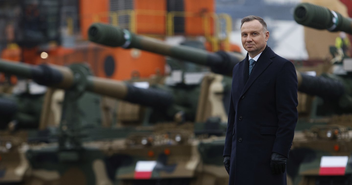 Prezydent Duda w Polsce: Putin nie wie, gdzie trafi, jeśli Ukraina szybko nie zdobędzie broni