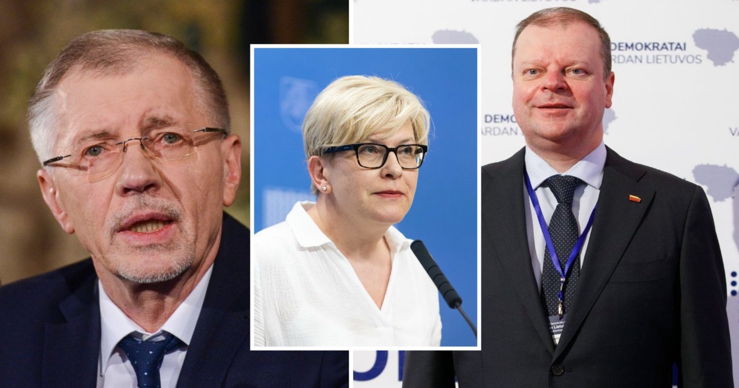 Gli ex primi ministri sono sorpresi dalla calma di Šimonytė e dei ministri: “È grave e per questo cadono alcuni governi”