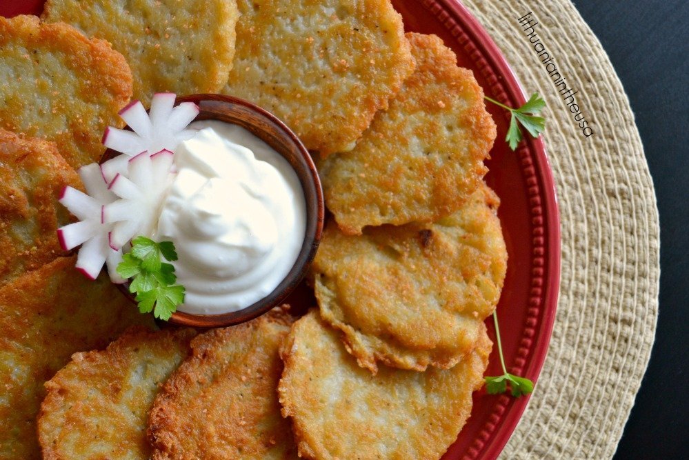 Lithuanian Potato Pancakes (Bulviniai Blynai)