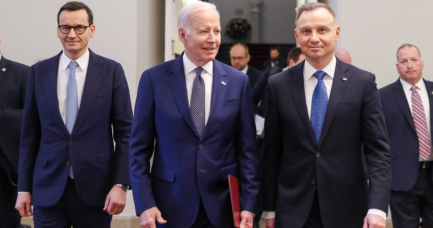 Na żywo: Prezydent USA Joe Biden wygłasza przemówienie w Polsce