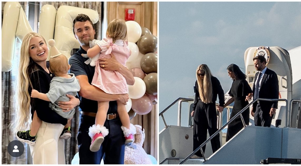 Charlie Kirko žmona Erika pasirodė viešumoje: štai ką parodė žmonėms |  tv3.lt