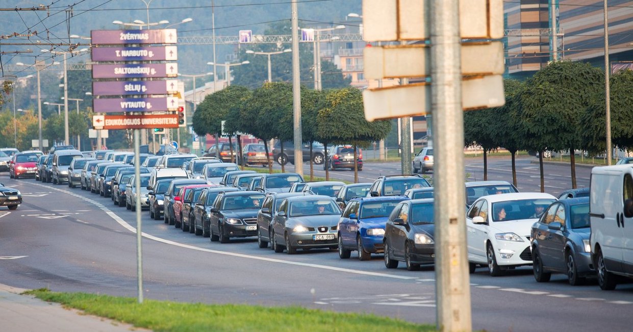 Il traffico sarà limitato a Vilnius nella prima metà di giugno: ha detto in quali giorni