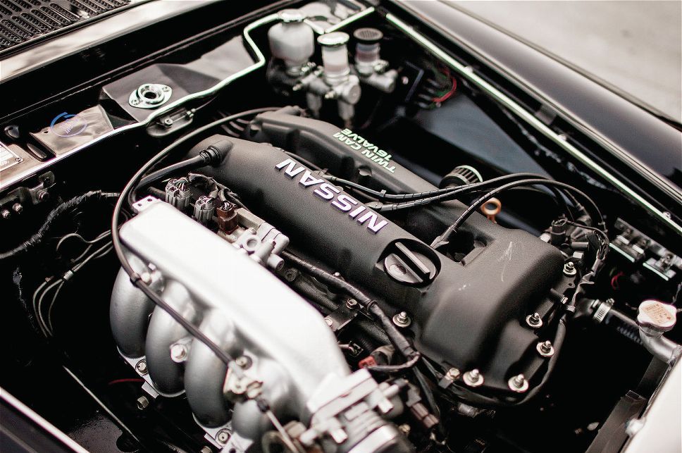 1967-datsun-roadster-SR20DE-engine