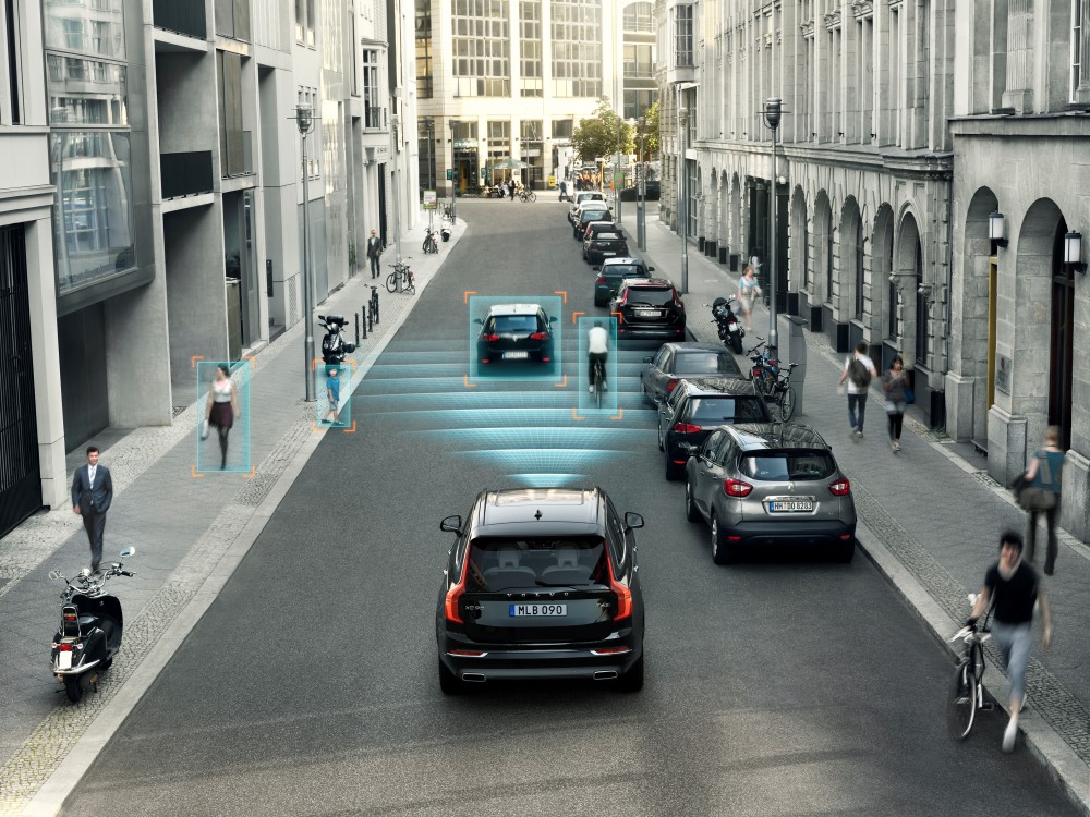 The all-new Volvo XC90 - City Safety