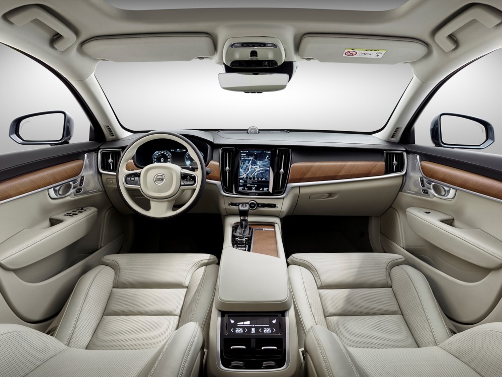 Interior Blond Volvo S90