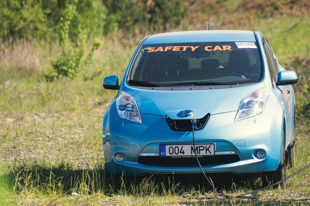 4 Nissan Leaf Nemuno žiede (Autoplius.lt Fast Lap nuotr.)