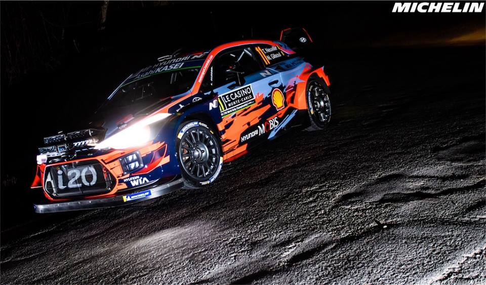 Thierry Neuville Monte Karlo ralis 2019