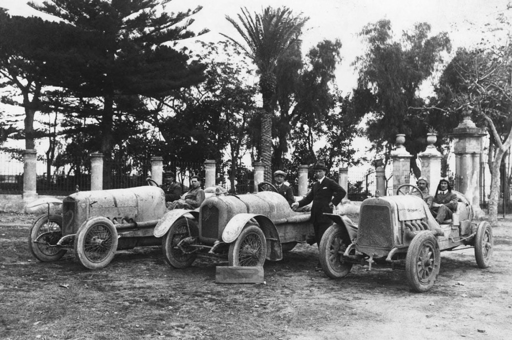 Enzo Ferrari kartu su „Alfa Romeo Torpedo 40-60“