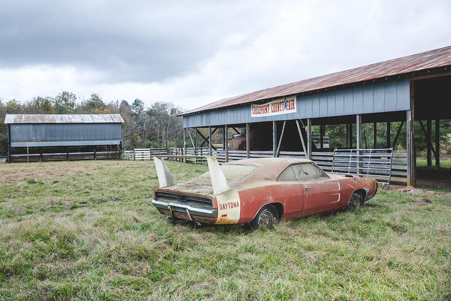 Pašiūrėje surastas „Dodge Charger Daytona“