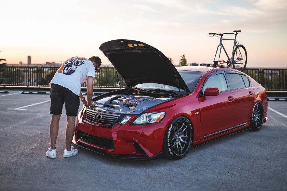 Andžėjaus modifikuotas Lexus GS