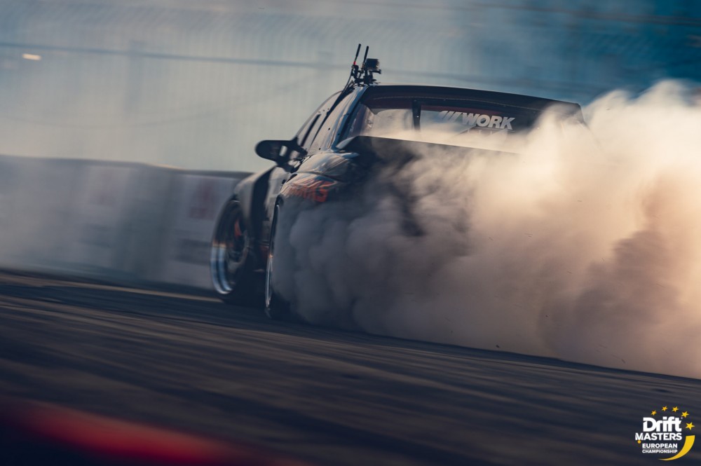 Akimirka iš Drift Masters etapo Lenkijoje 2019