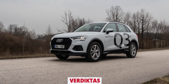 Audi Q3 verdiktas