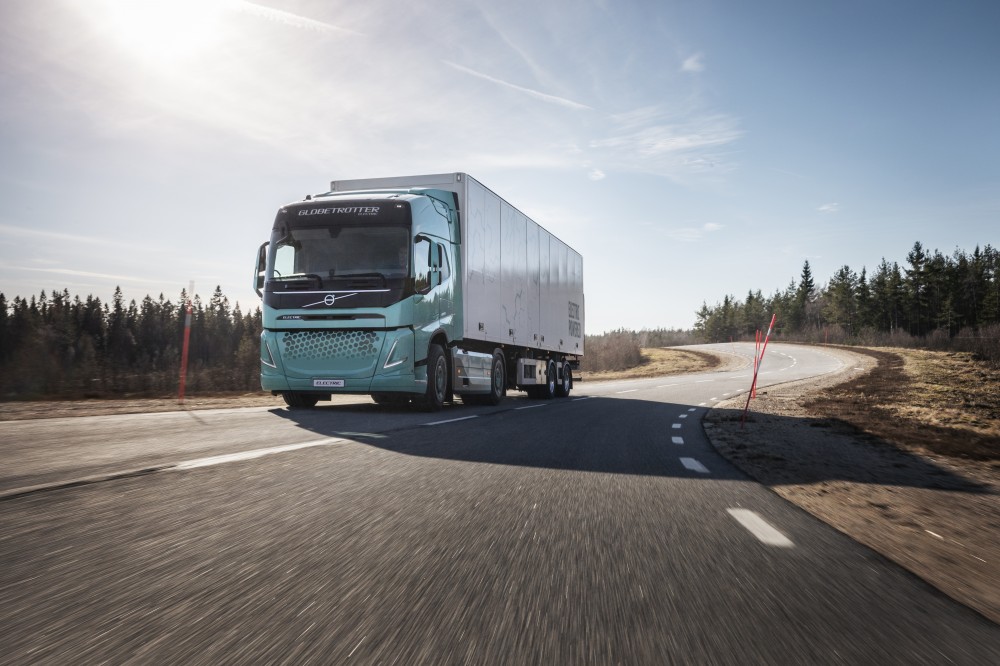 Elektrinis Volvo Trucks sunkvežimis