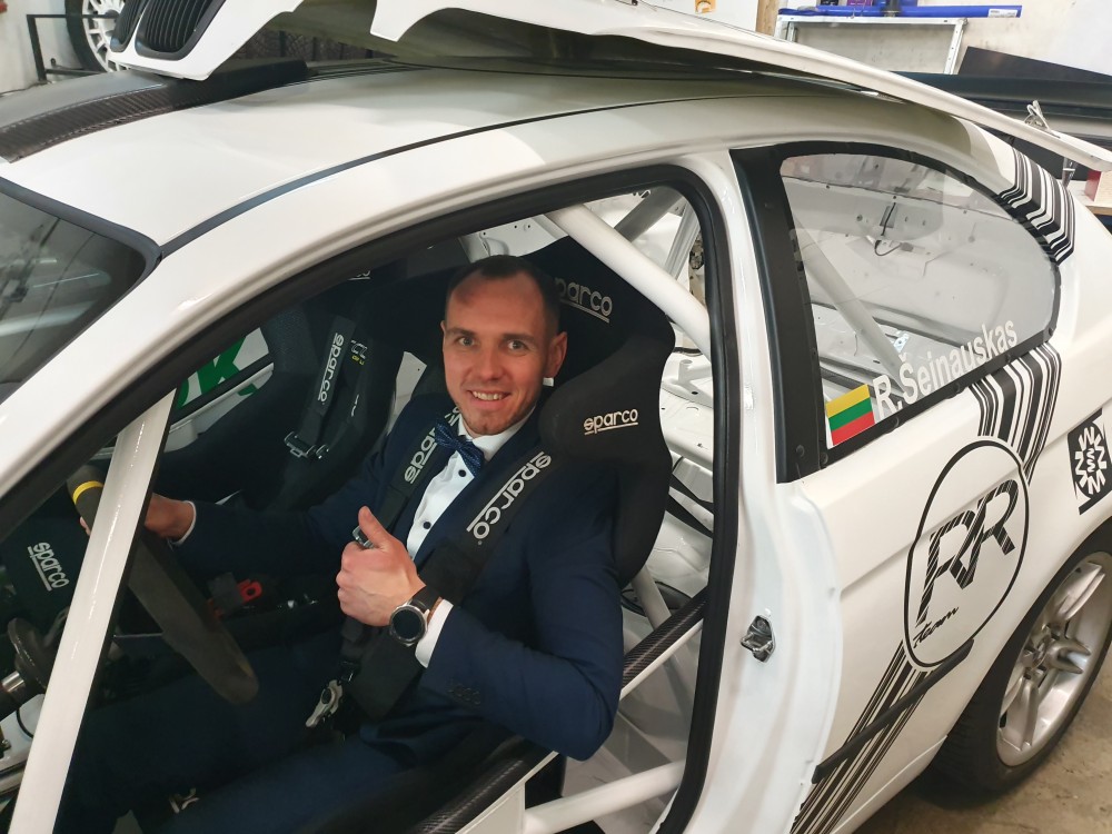 Lietuvos ralio čempionatui paruoštas BMW