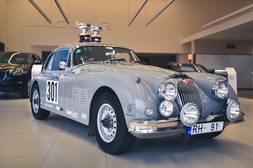 Karoliui Raišiui priklausantis Jaguar XK150