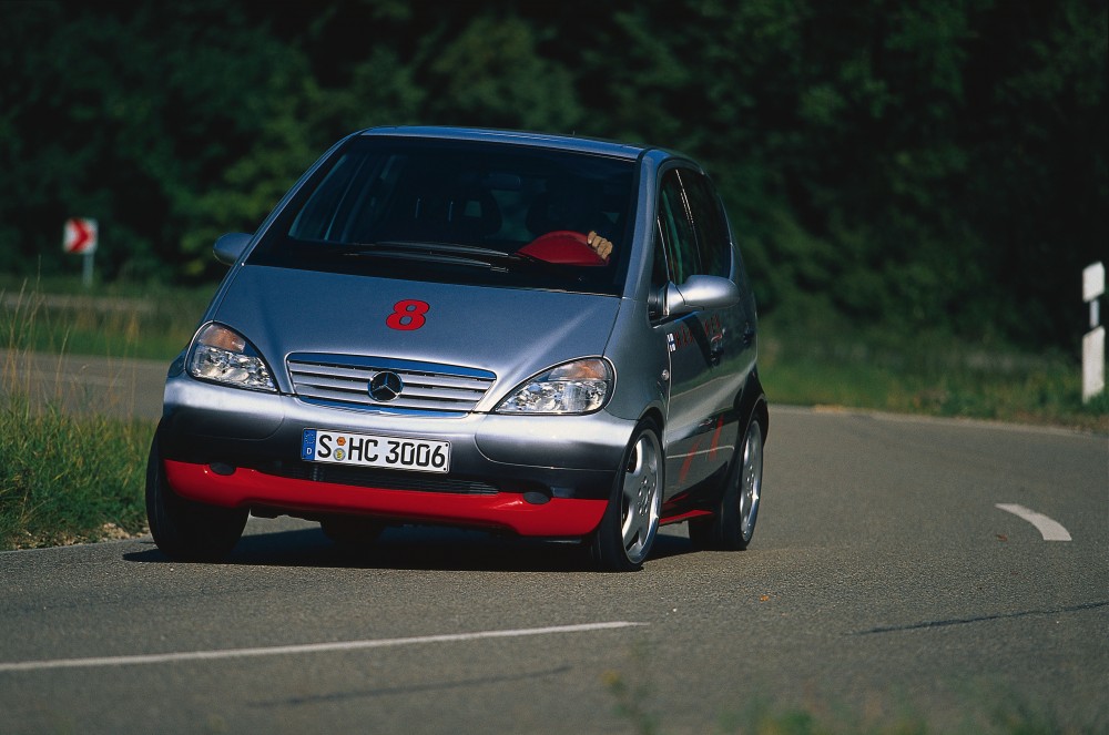 Ribotos laidos Mercedes-Benz A160 Häkkinen Edition