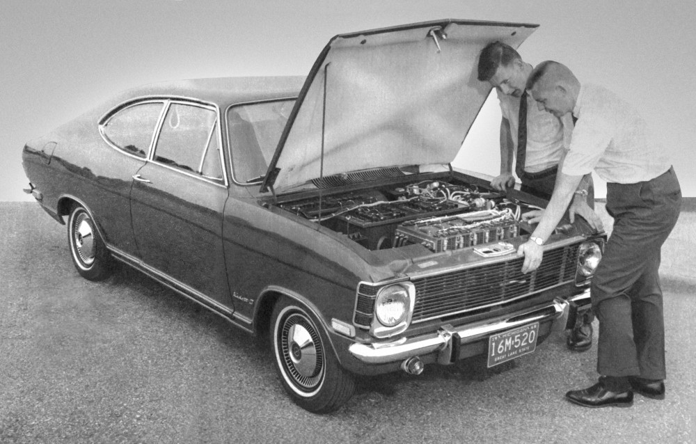 Elektrinė 1968-aisiais sukurta Opel Stir-Lec-I koncepcija
