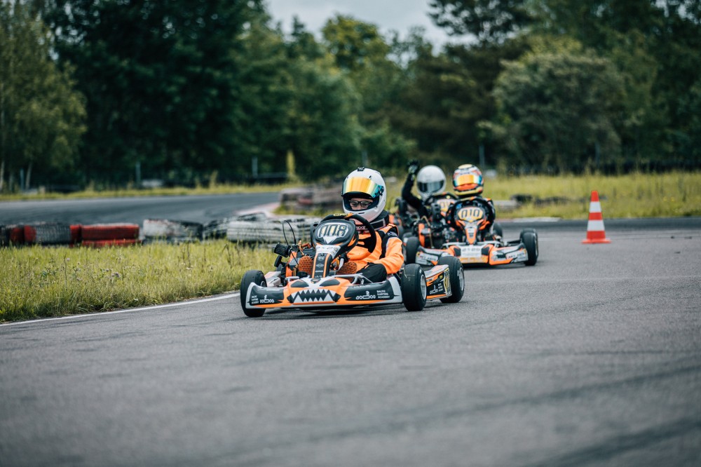 Baltic Karting Academy pirmasis etapas