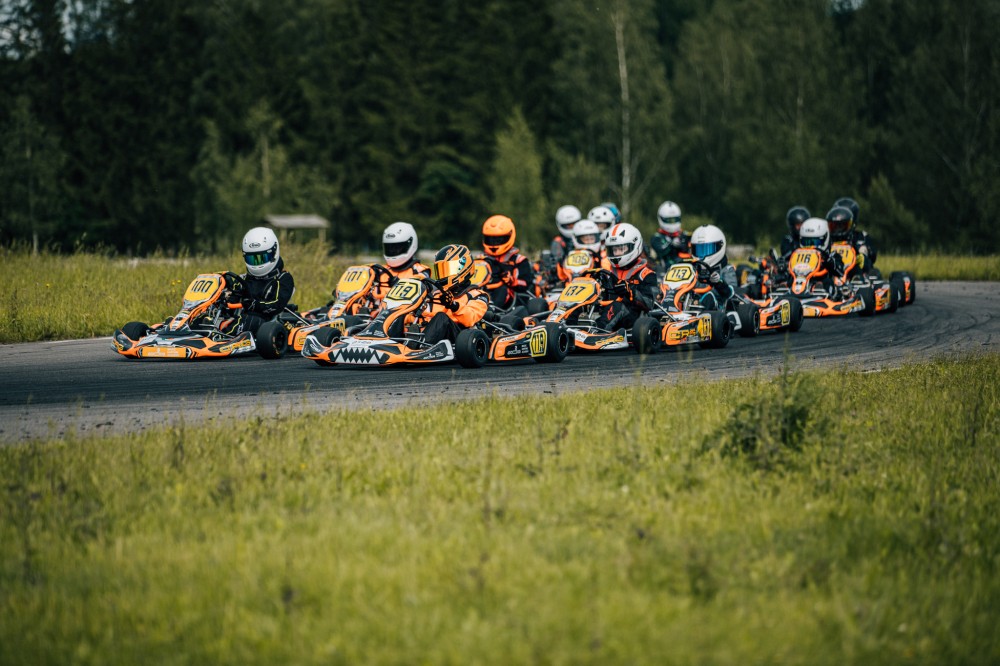 Baltic Karting Academy pirmasis etapas