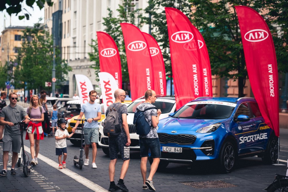 Aurum 1006 km lenktynių atidarymas Vilniuje