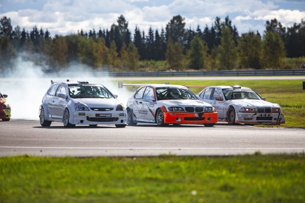 Baltic Touring Car Championship čempionato akimirka