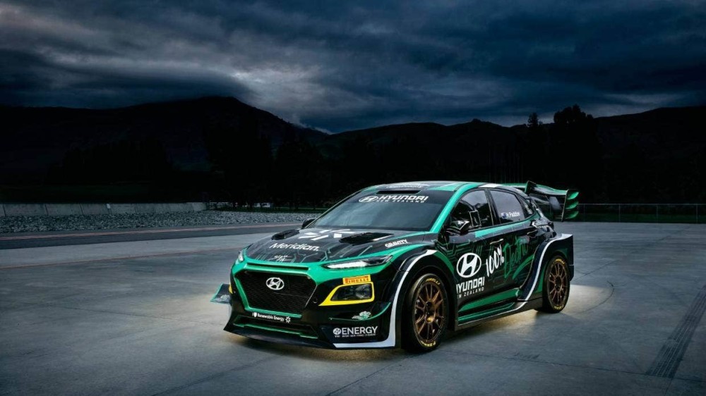 Hayden Paddon electric Hyundai Kona