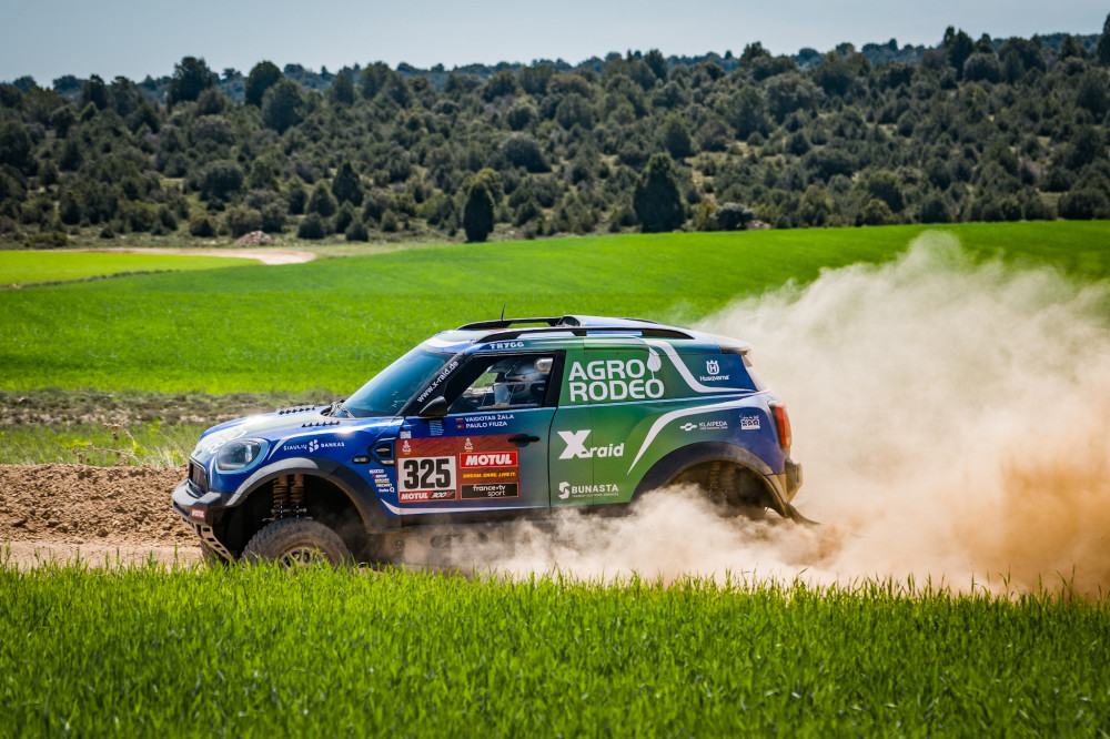 Startavo Pasaulio taurės „Andalucia Rally“: Vaidotas Žala kvalifikacijoje finišavo antras