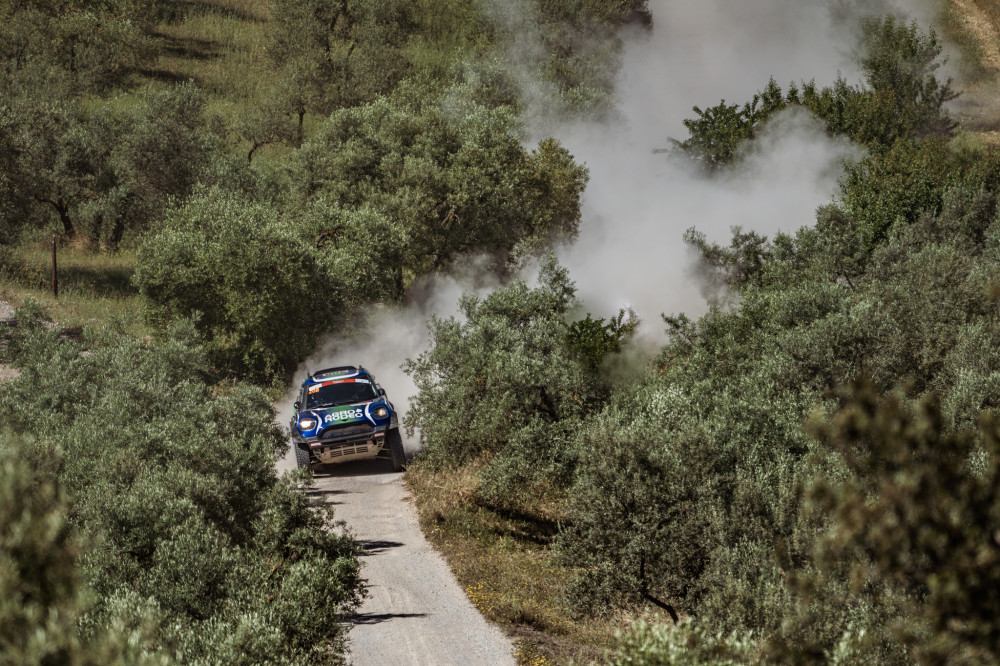 Startavo Pasaulio taurės „Andalucia Rally“: Vaidotas Žala kvalifikacijoje finišavo antras