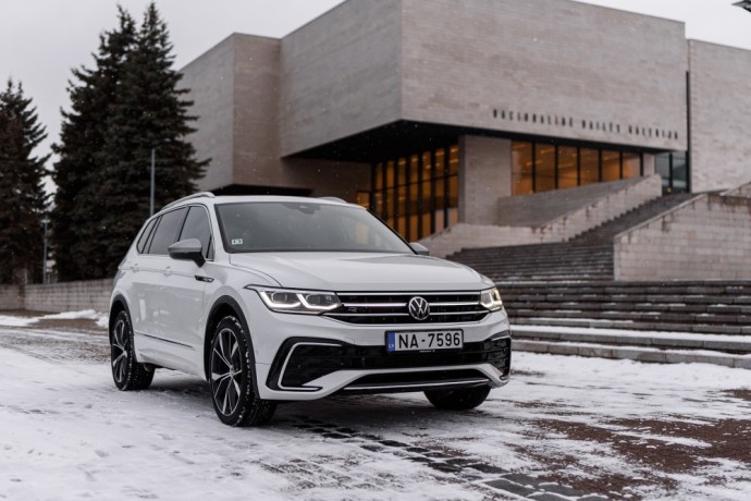 Lietuvoje pradedama atnaujinto septynviečio „Volkswagen Tiguan Allspace“ prekyba