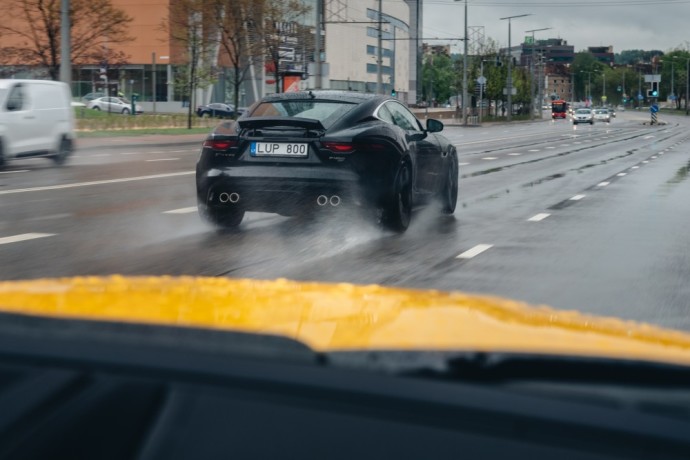 Jaguar F-Type Vilniuje 