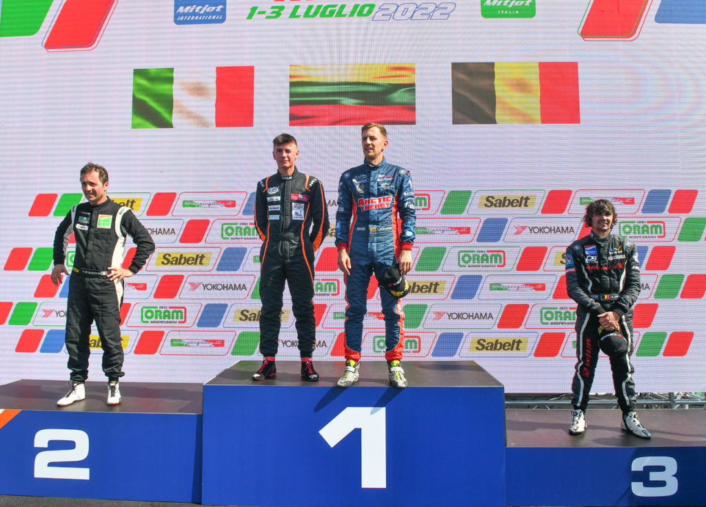 Povilas Jankavičius Mitjet Italian Racing Series čempionate