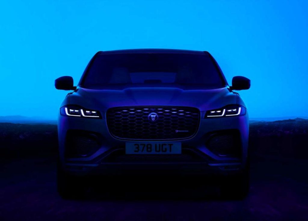 Atnaujintas Jaguar F-Pace