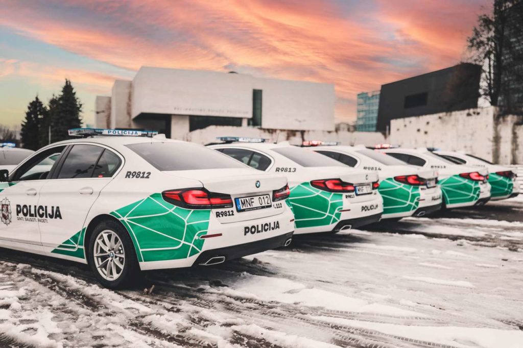 Lietuvos kelių policijos BMW 530d