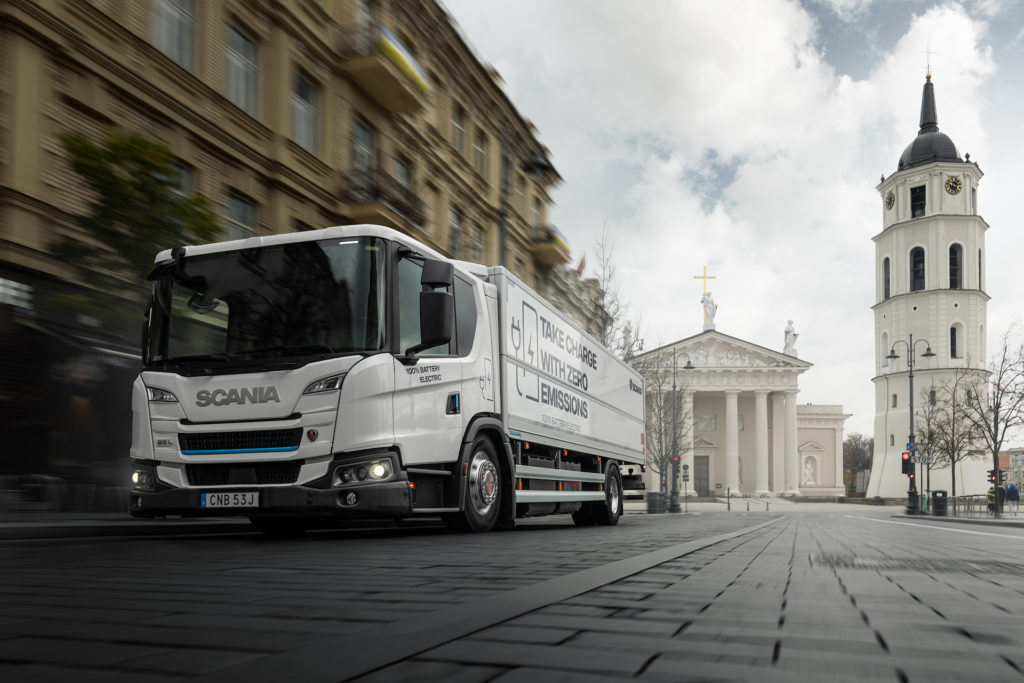 „Scania“ elektrinis sunkvežimis