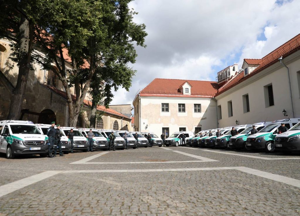 Nauji Lietuvos policijos automobiliai